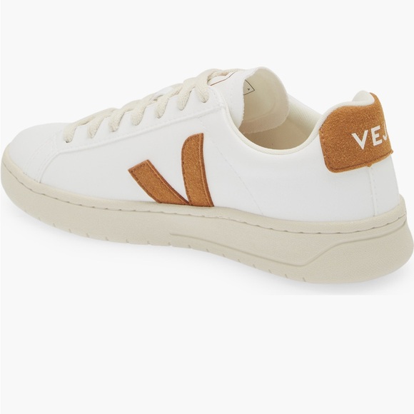 Veja Women's Cream and Brown Sneakers - Picture 2 of 11